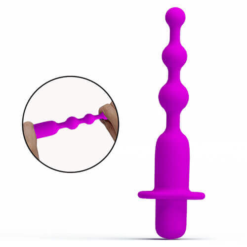 ויברטור אנאלי חרוזים רוטטים הרמוסה – תמונה 2